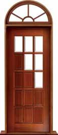 15 panel diagonal: double door