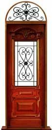 chateau iron: double door