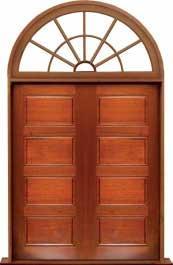 horizontal 4 panel: double door