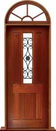 paddington with ironwork: door in frame