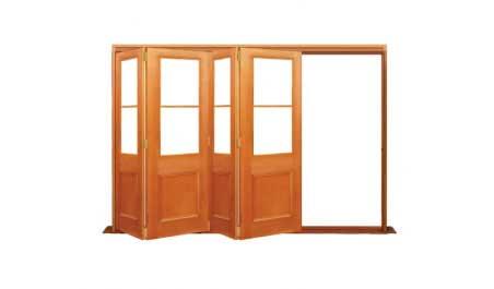 victorian twin light: four door bifold - all left or all right